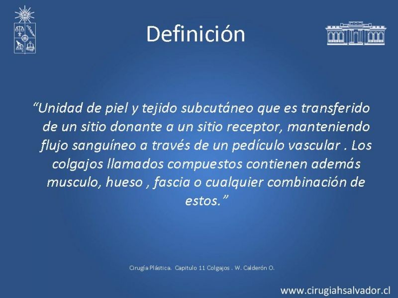 Diapositiva 1 de Colgajos útiles en cirugía general