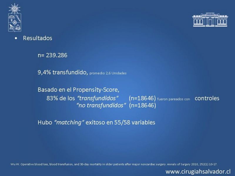 Diapositiva 23 de Transfusiones en Cirugía Mayor Abdominal pt. 1