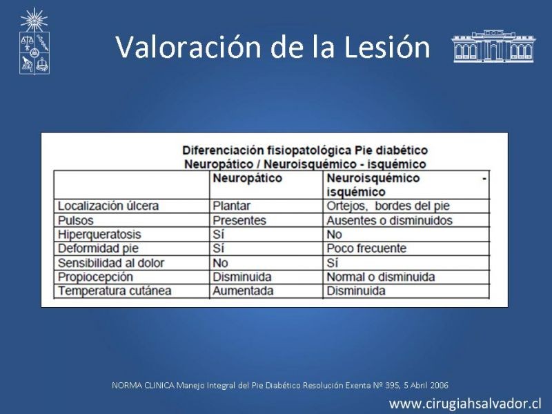 Diapositiva 7 de Pie Diabético: Curaciones Avanzadas