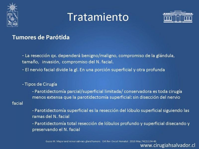 Diapositiva 20 de Tumores Glándulas Salivares