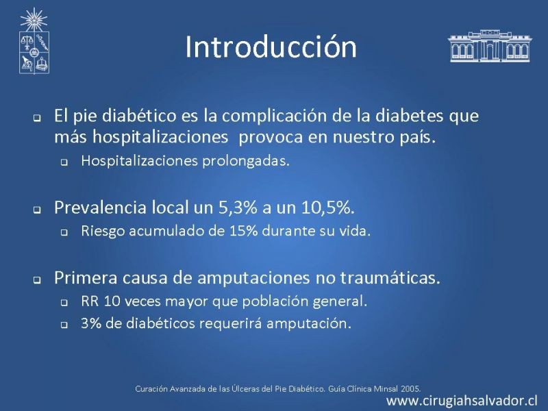 Diapositiva 1 de Pie Diabético: Curaciones Avanzadas