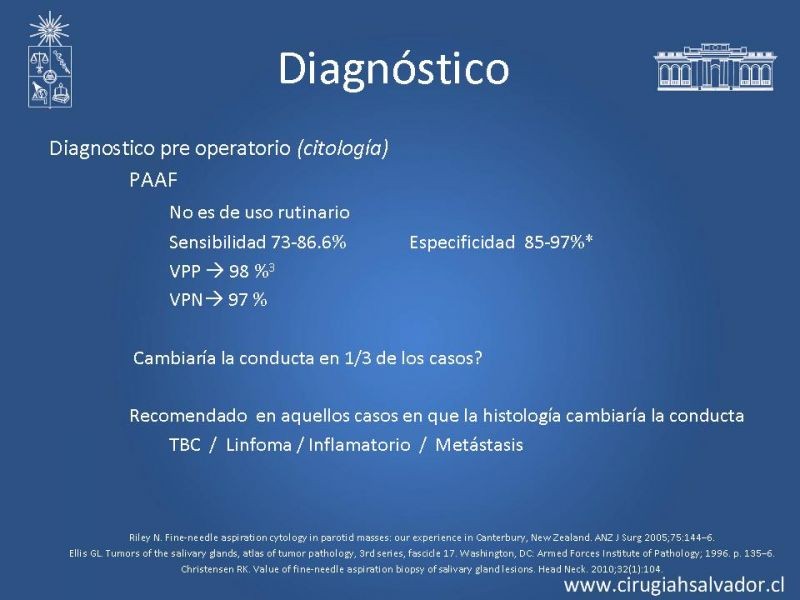 Diapositiva 15 de Tumores Glándulas Salivares