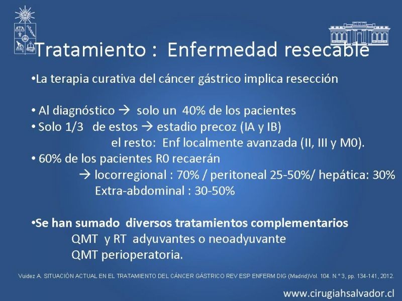 Diapositiva 6 de Cáncer Gástrico: Generalidades y Manejo    