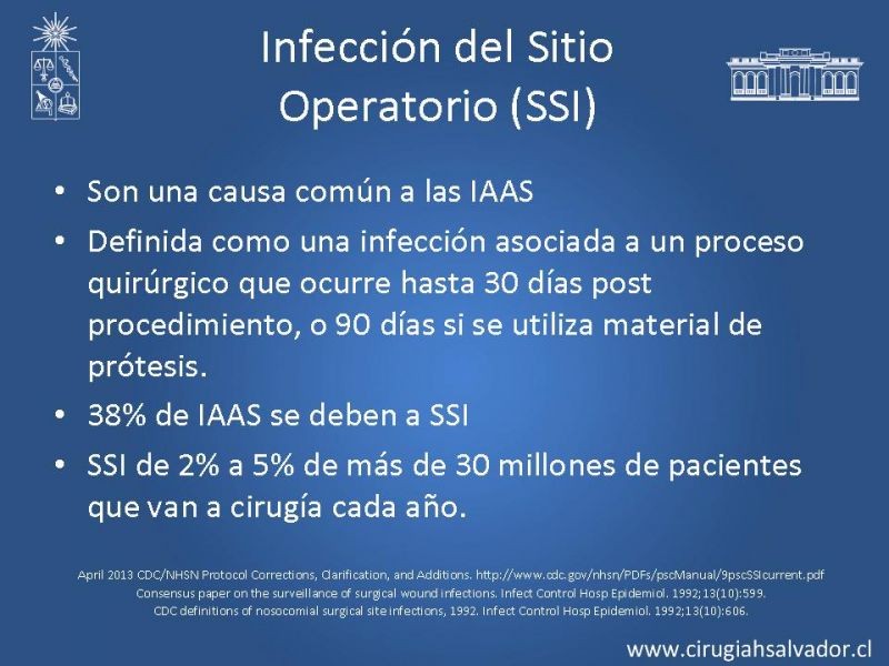 Diapositiva 1 de Profilaxis Antibiótica preoperatoria
