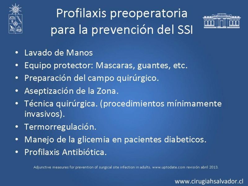Diapositiva 7 de Profilaxis Antibiótica preoperatoria