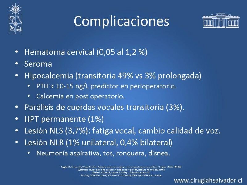 Diapositiva 19 de Indicaciones y Resultados de la Tiroidectomía Total en Hipertiroídismo 