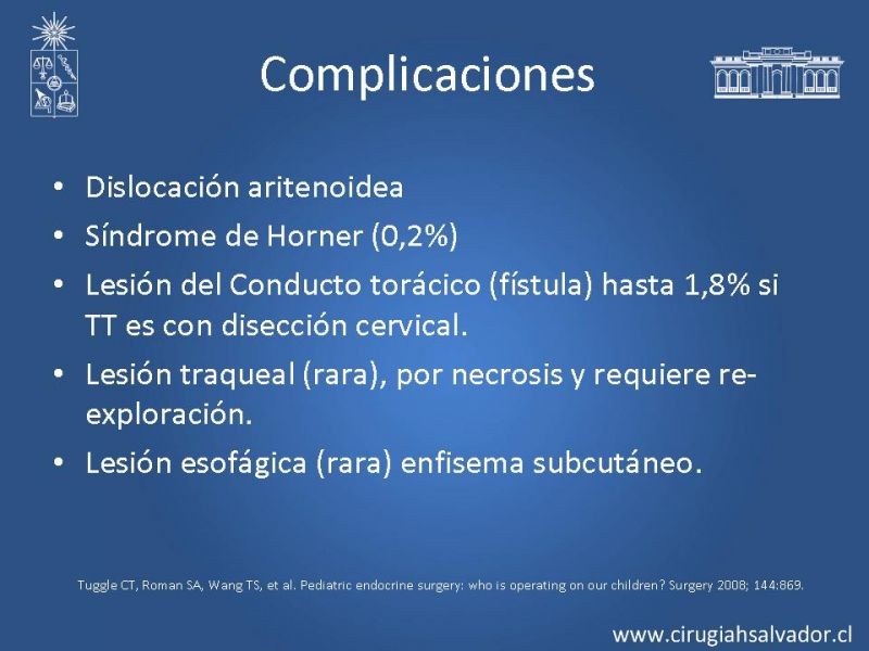 Diapositiva 20 de Indicaciones y Resultados de la Tiroidectomía Total en Hipertiroídismo 
