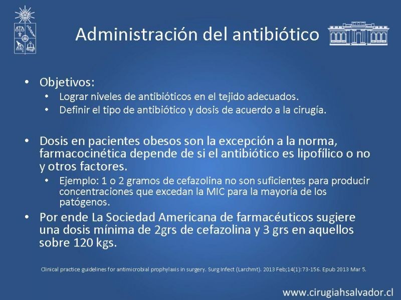 Diapositiva 12 de Profilaxis Antibiótica preoperatoria