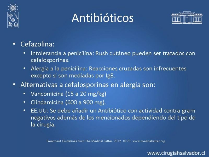 Diapositiva 10 de Profilaxis Antibiótica preoperatoria