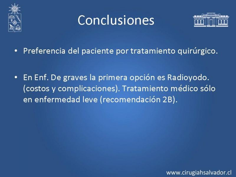 Diapositiva 21 de Indicaciones y Resultados de la Tiroidectomía Total en Hipertiroídismo 