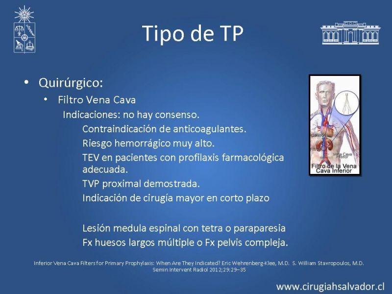 Diapositiva 17 de Profilaxis Tromboembólica en Cirugía