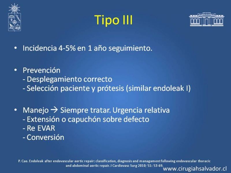 Diapositiva 36 de Endoleak post EVAR