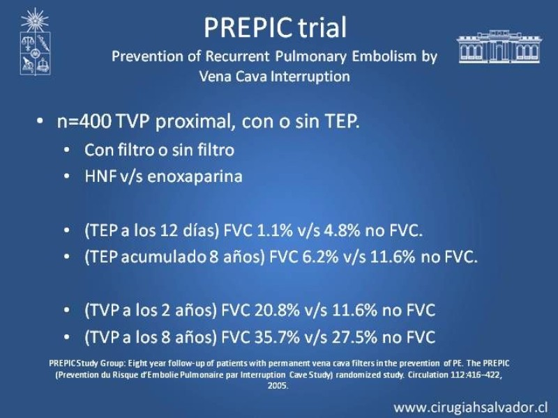 Diapositiva 10 de Filtro de Vena Cava