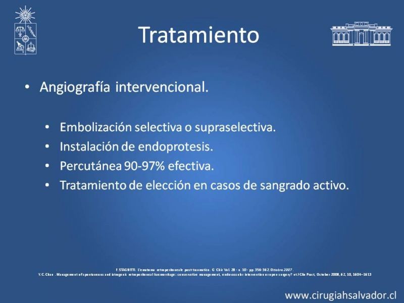 Diapositiva 10 de Hematoma Retroperitoneal Traumático