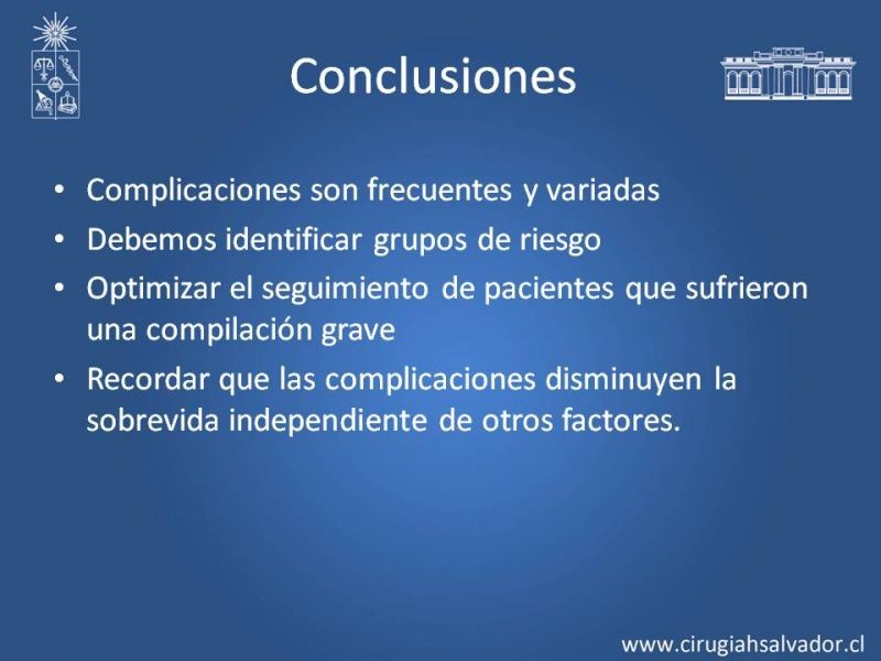 Diapositiva 25 de Complicaciones Médicas Postoperatorio