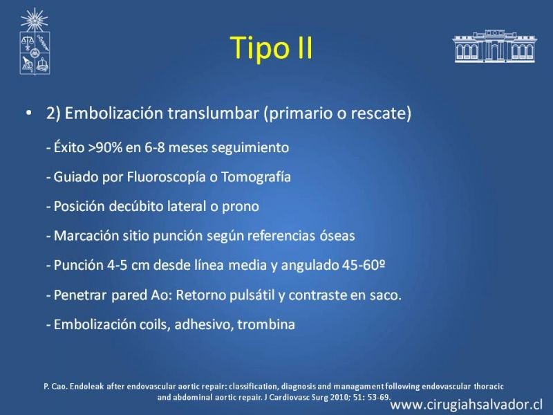Diapositiva 26 de Endoleak post EVAR