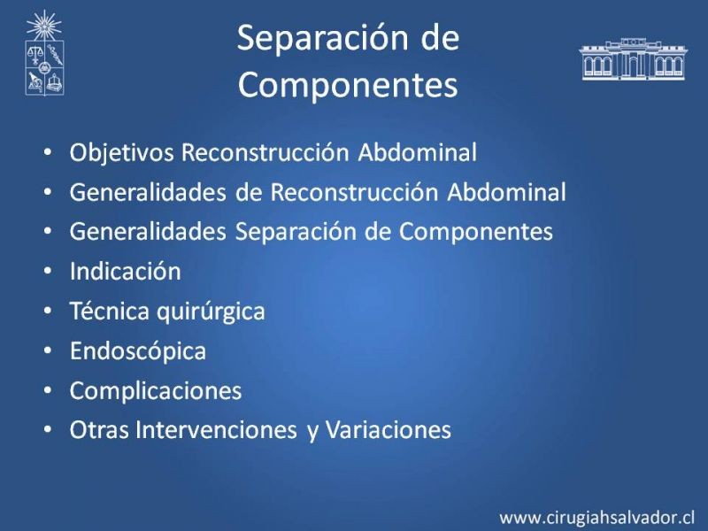Diapositiva 1 de Separación de Componentes