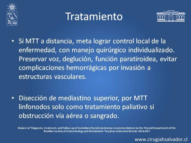 Diapositiva 11 de Cáncer Medular de Tiroides