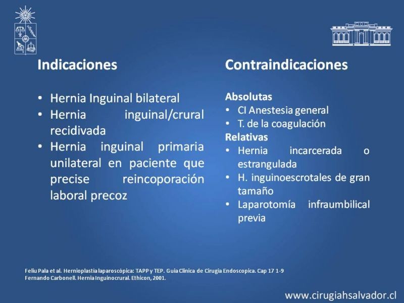 Diapositiva 3 de Hernioplastía Laparoscópica TEP vs TAPP