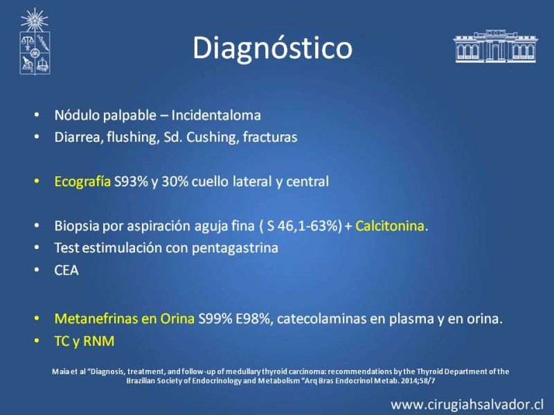 Diapositiva 3 de Cáncer Medular de Tiroides