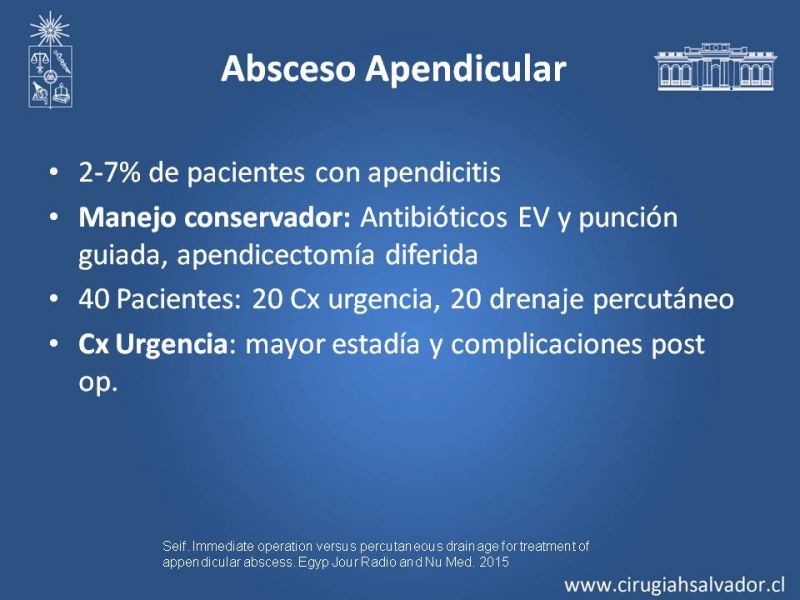 Diapositiva 22 de Novedades en Apendicitis Aguda