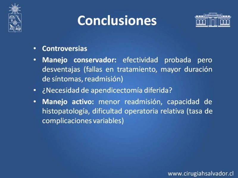 Diapositiva 23 de Novedades en Apendicitis Aguda