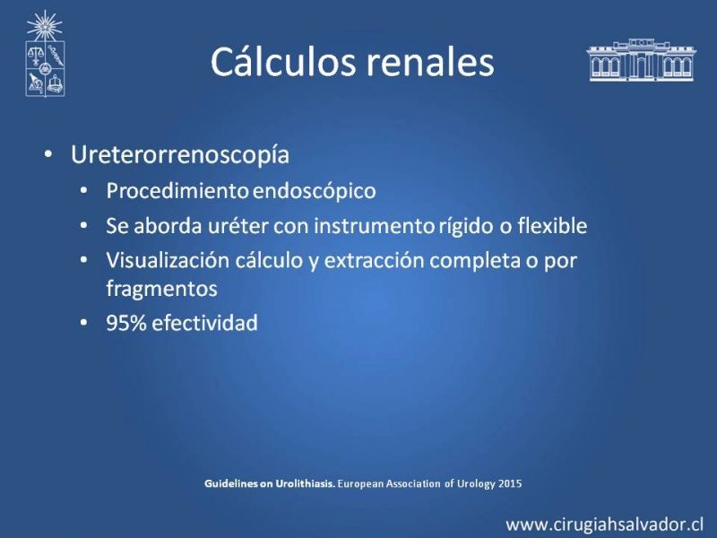 Diapositiva 21 de Manejo de Urolitiasis