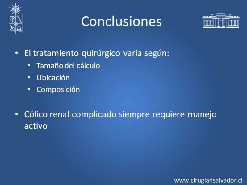 Diapositiva 27 de Manejo de Urolitiasis