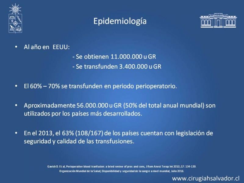 Diapositiva 4 de Terapia transfusional perioperatoria