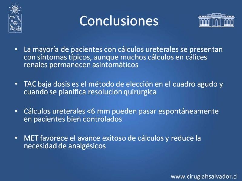 Diapositiva 26 de Manejo de Urolitiasis