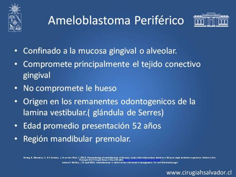 Diapositiva 8 de Ameloblastoma