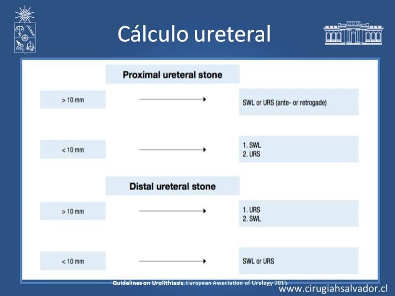 Diapositiva 25 de Manejo de Urolitiasis