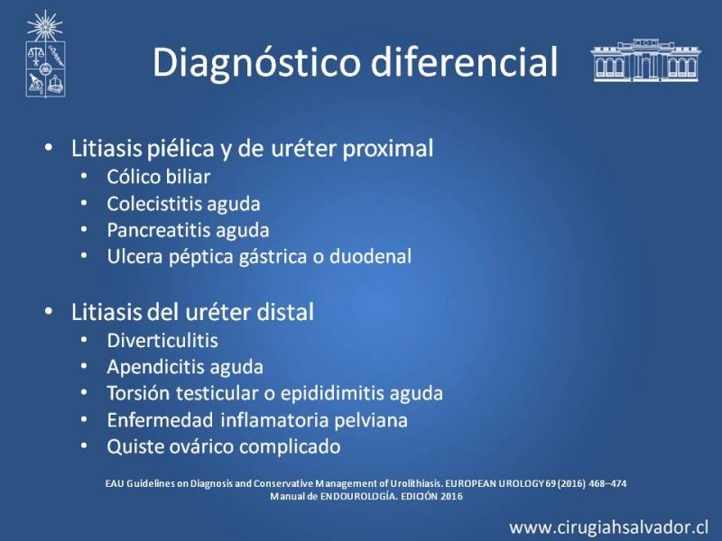 Diapositiva 8 de Manejo de Urolitiasis