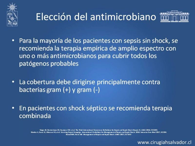 Diapositiva 13 de Actualización en el manejo de la sepsis 