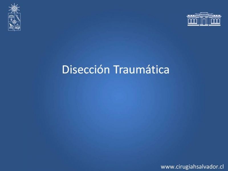 Diapositiva 20 de Disección Carotídea