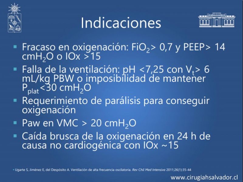 Diapositiva 15 de VAFO v/s ECMO
