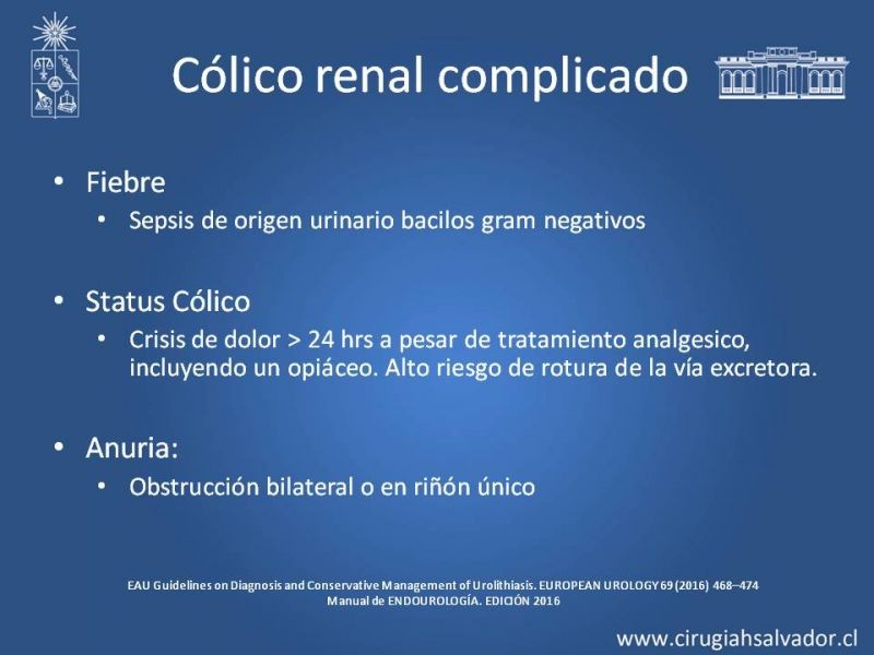 Diapositiva 7 de Manejo de Urolitiasis