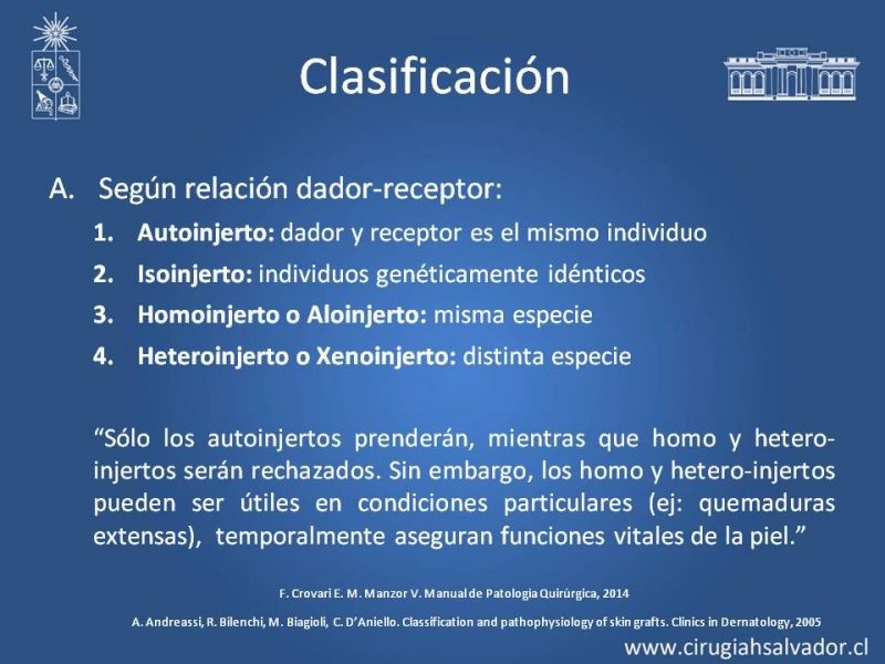 Diapositiva 4 de Injerto dermo-epidérmico: Técnica Quirúrgica 