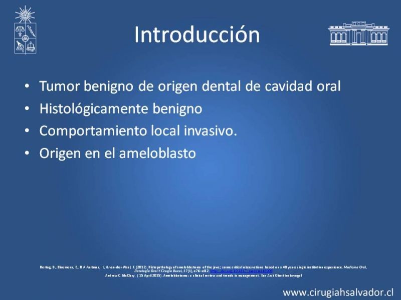 Diapositiva 1 de Ameloblastoma