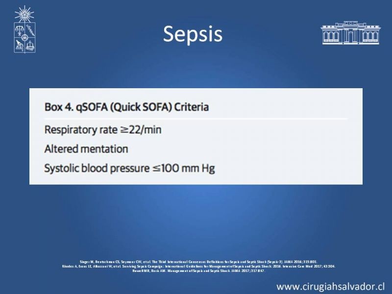 Diapositiva 6 de Actualización en el manejo de la sepsis 