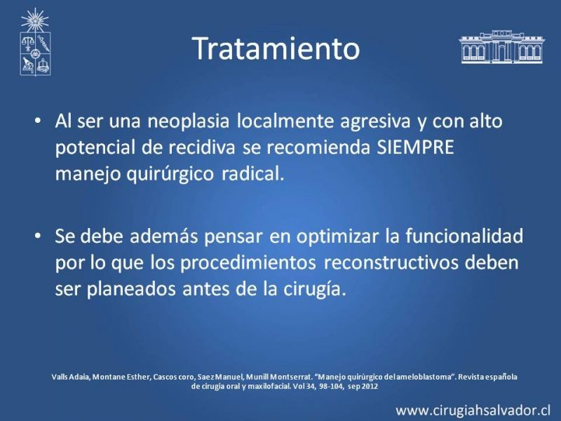 Diapositiva 14 de Ameloblastoma