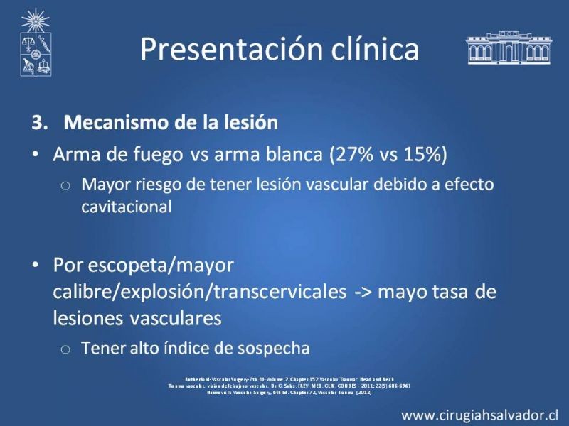 Diapositiva 12 de Trauma Carotídeo