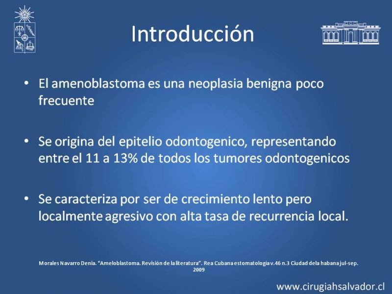 Diapositiva 1 de Ameloblastoma