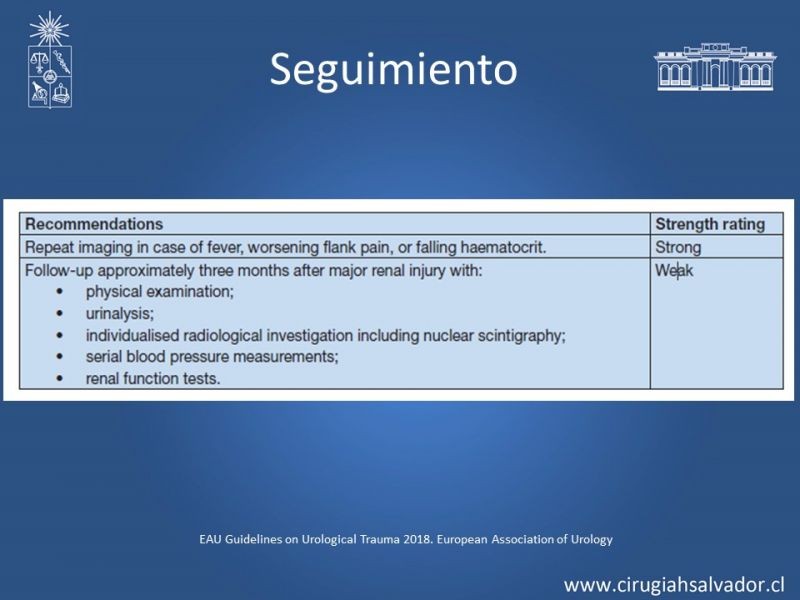 Diapositiva 13 de Trauma Renal