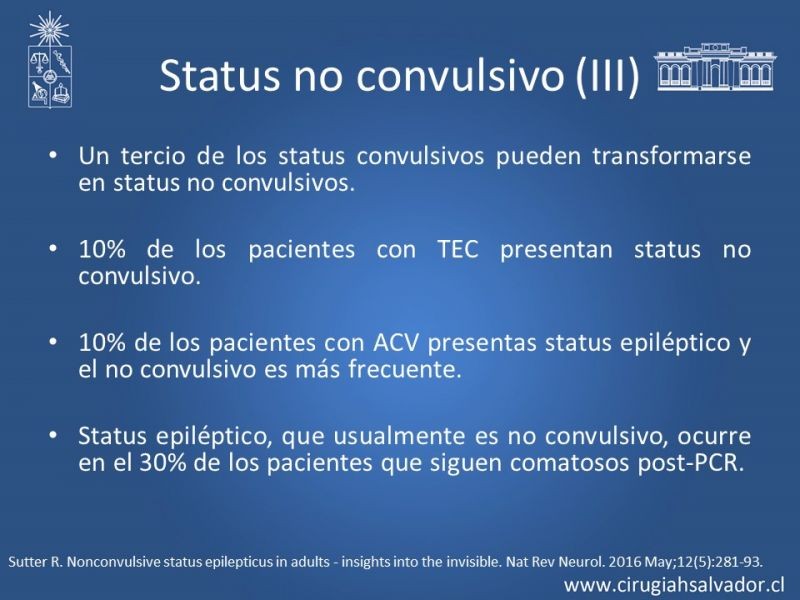 Diapositiva 9 de Status Epiléptico