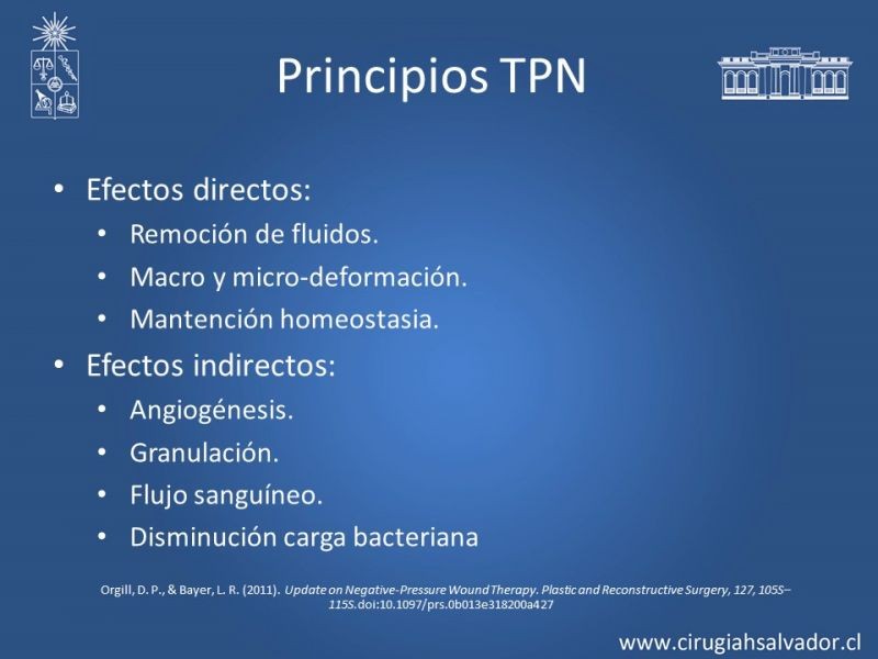 Diapositiva 7 de Terapia de presión negativa