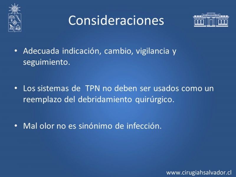Diapositiva 32 de Terapia de presión negativa