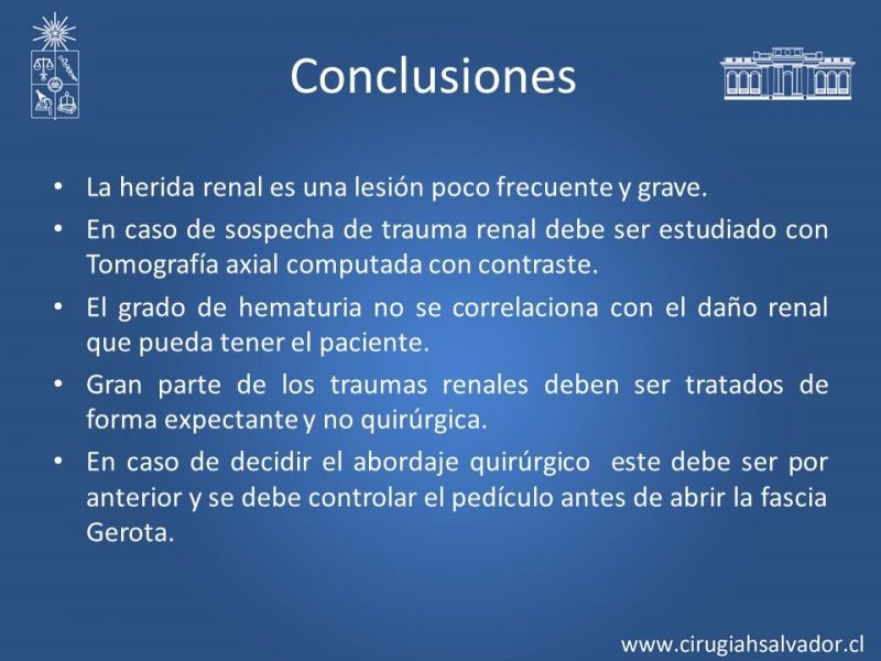 Diapositiva 16 de Trauma Renal