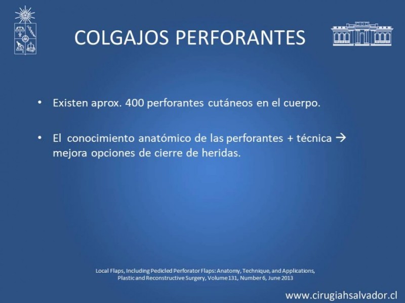 Diapositiva 10 de Aplicación Colgajos Perforantes