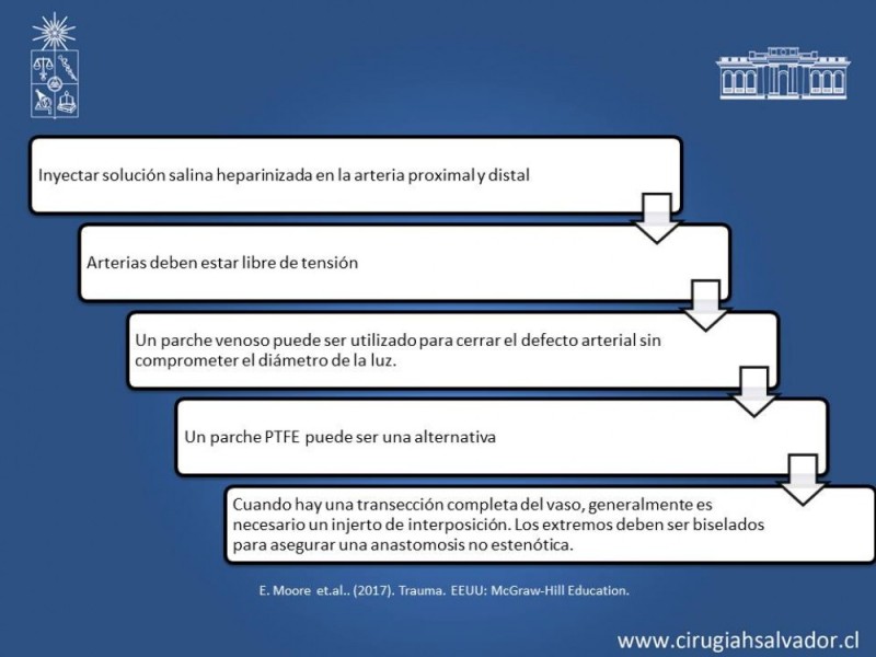Diapositiva 21 de Trauma Vascular Periférico